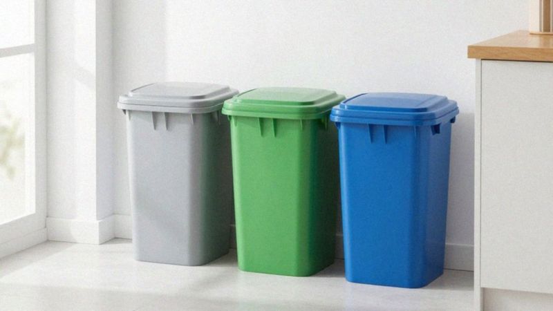 Z czego są wykonane pojemniki do segregacji?