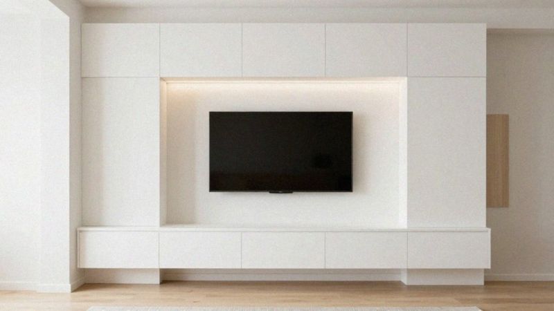Jak zaplanować zabudowę TV w małym mieszkaniu?