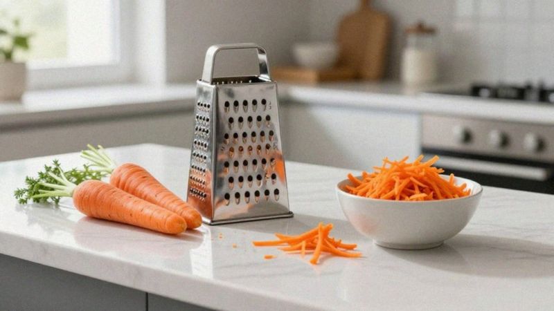 Jak zetrzeć marchewkę do surówki: tarka czy robot kuchenny?