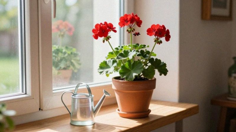 Ile wody potrzebują pelargonie?