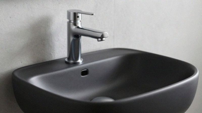 Z jakich materiałów wykonuje się czarne umywalki?