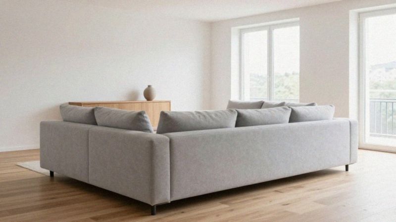 Sofa: przy ścianie czy na środku?