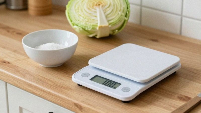 Ile soli dodać na 1 kg kapusty?