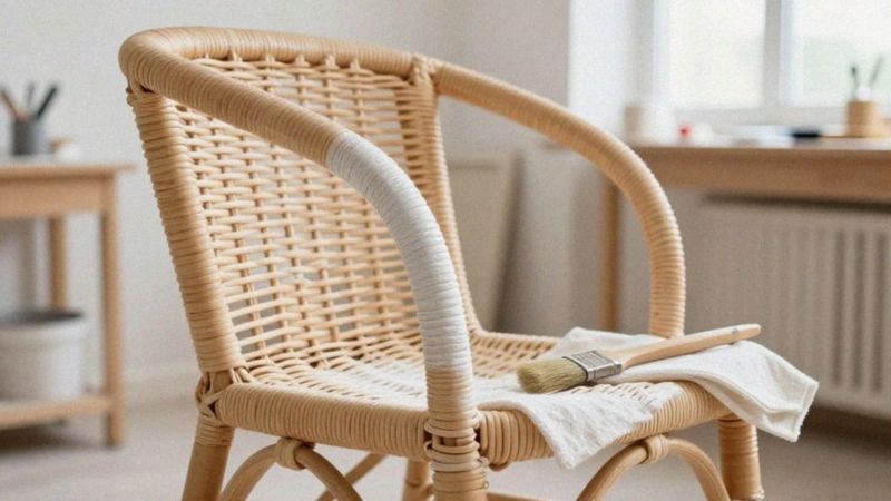 Jak gruntować meble rattanowe przed malowaniem?