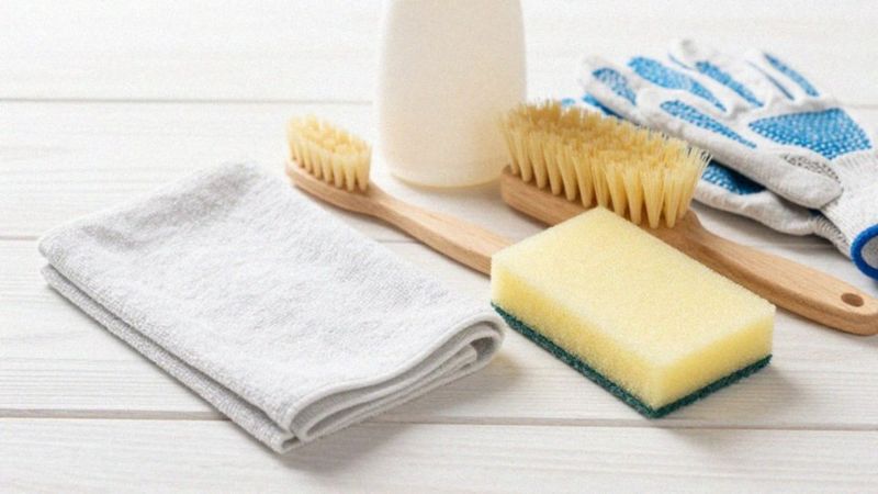 Jakie narzędzia stosować do czyszczenia drzwi?