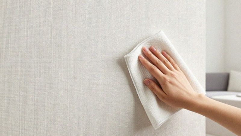 Jak pielęgnować delikatną tapetę do salonu?