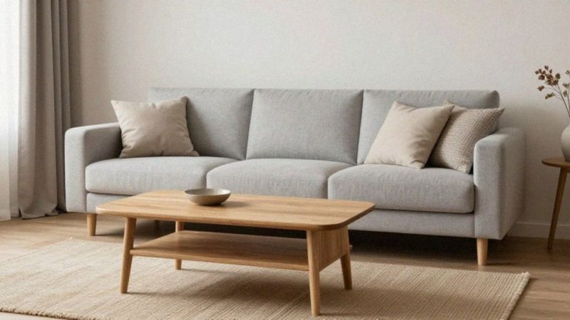 Jak dopasować materiał i styl stolika do kanapy?