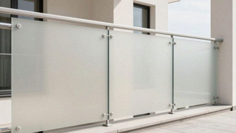 Jak zamontować osłonę balkonową na balustradzie szklanej?
