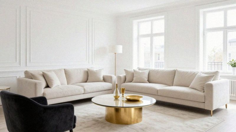 Czy w salonie glamour musi przeważać biel?