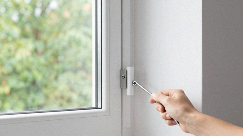 Jak wyregulować okno ocierające o ramę?