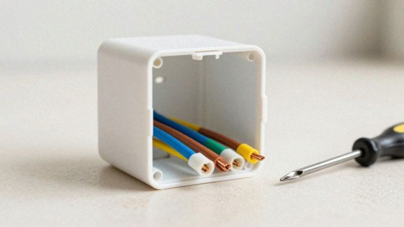 Jak łączyć przewody żyrandola w kostce instalacyjnej?
