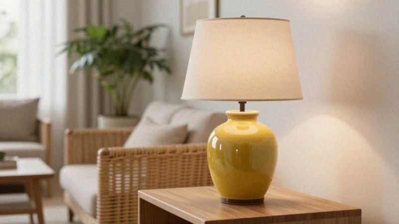 Z jakich materiałów są lampy HKLiving?