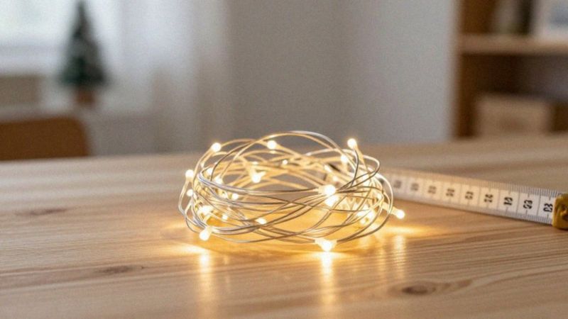 Jak dobrać długość łańcucha i rozmieszczenie diod LED?