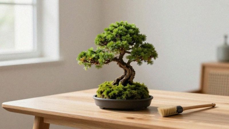 Jak pielęgnować drzewko bonsai z chrobotka?