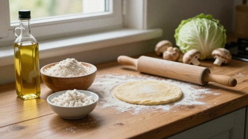 Jak zrobić pierogi wegańskie lub bezglutenowe?