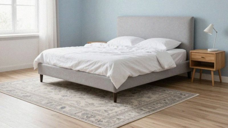 Jak dobrać rozmiar i ułożenie dywanu pod łóżko 160x200?