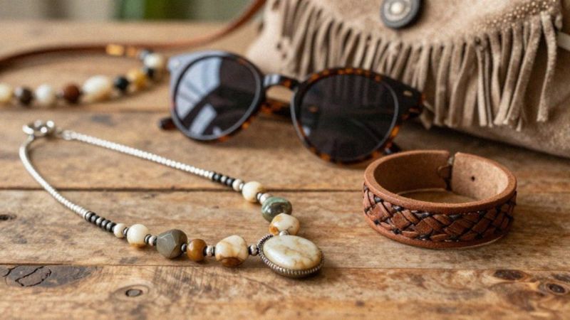 Jak dobierać dodatki i biżuterię w stylu boho?