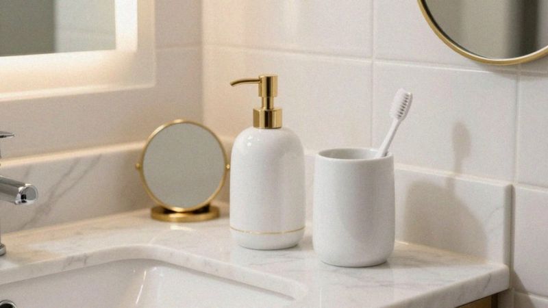 Jak wybrać praktyczne akcesoria do łazienki glamour?