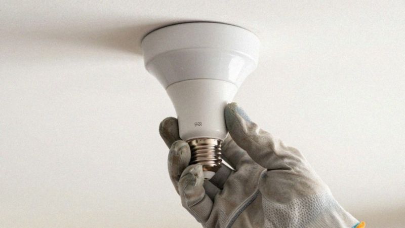 Jak wyjąć żarówkę LED z gwintem E27?