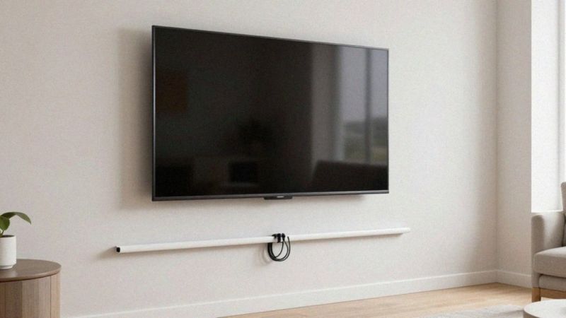 Jak zamaskować kable TV bez wiercenia?