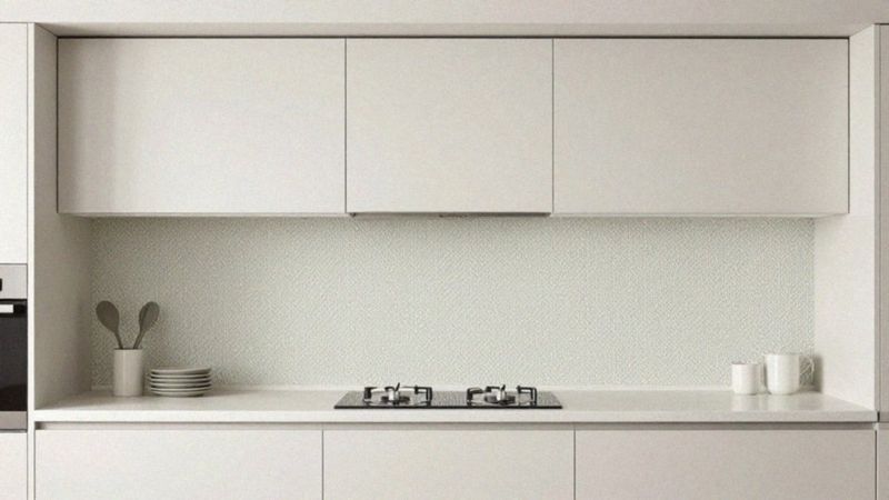 Czy tapeta winylowa zastąpi ceramiczne kafelki między szafkami?