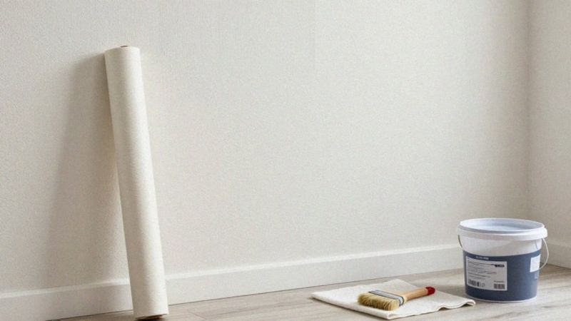 Jak kleić grubą tapetę winylową na flizelinie?
