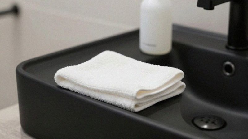 Jak czyścić i pielęgnować czarną umywalkę?