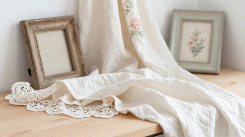 Jakie tkaniny i materiały pasują do stylu shabby chic?