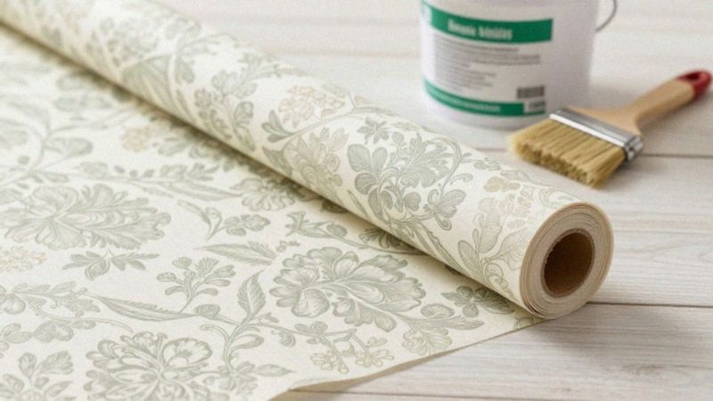 Tapeta vintage: winyl czy flizelina?