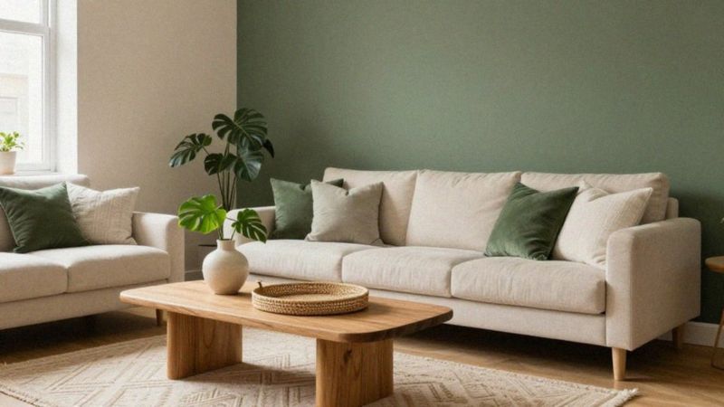 Jak łączyć zieleń boho z neutralami?
