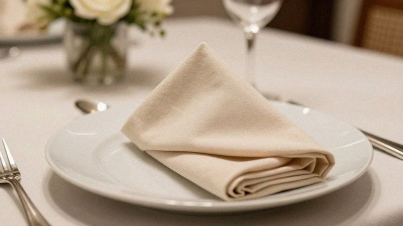 Jak składać serwetki papierowe i materiałowe?