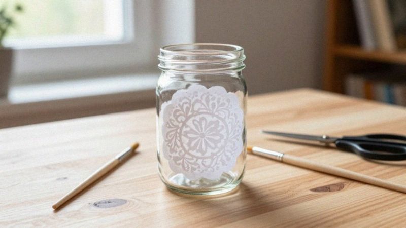 Jak wykonać świecznik metodą decoupage?