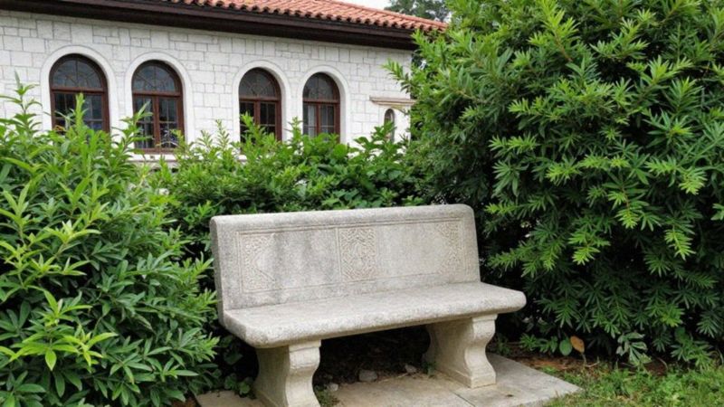 Jakie zabytki architektoniczne są w Ogrodzie Botanicznym w Bałcziku?