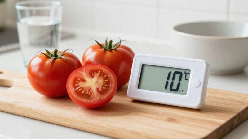 W jakiej temperaturze przechowywać pomidory?