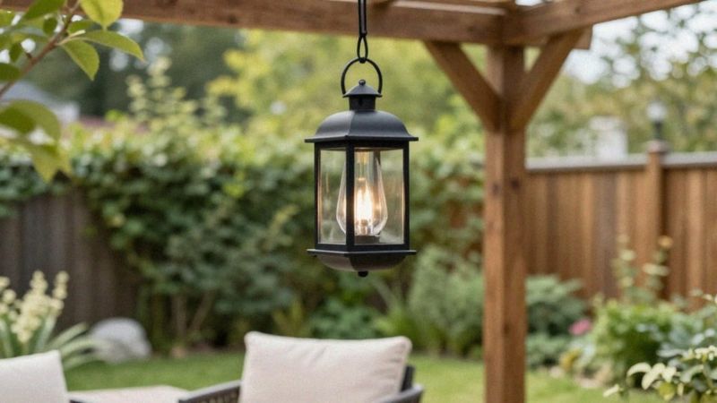 Na co zwrócić uwagę wybierając lampion ogrodowy wiszący?