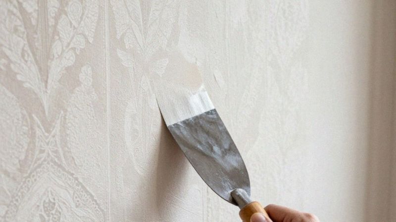 Jak zdjąć fototapetę na sucho bez uszkodzeń?