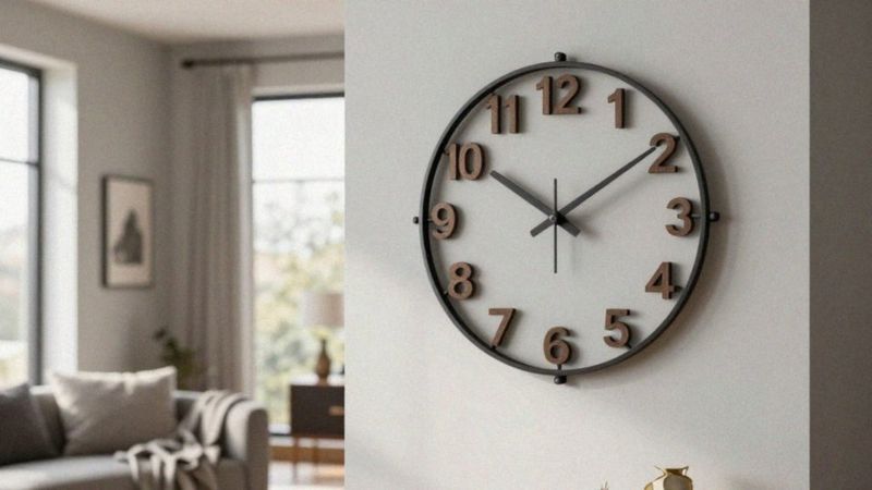 Jak nowoczesne zegary dekoracyjne wpływają na wnętrze?