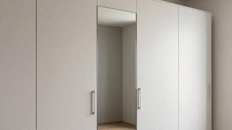 Na co zwracać uwagę wybierając lustro na szafę?