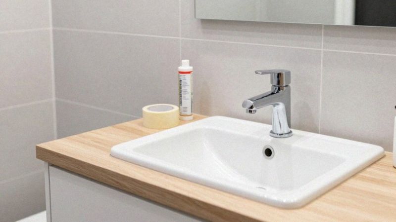 Jak uszczelnić szafkę silikonem po montażu?
