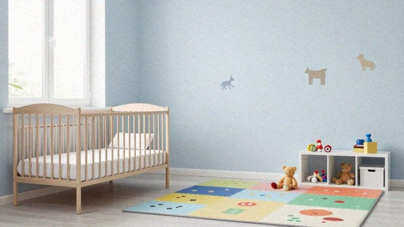 Jak wydzielić strefy snu i zabawy w pokoju niemowlaka?