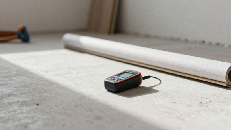 Jaki wpływ ma wilgotność i podkład na montaż paneli?