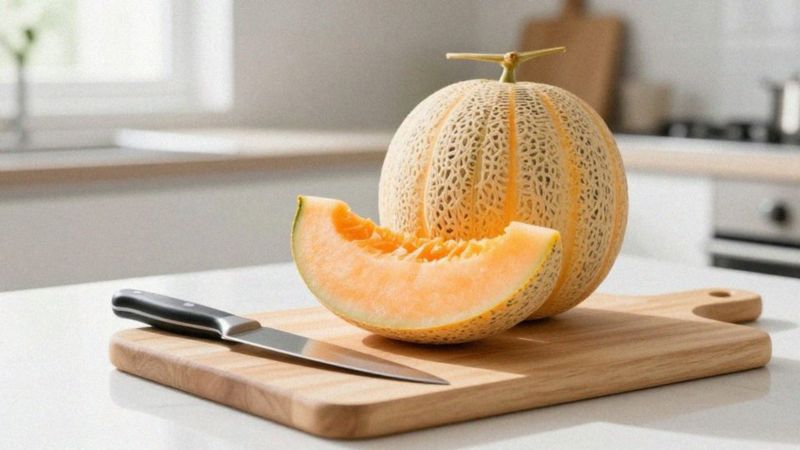Czy trzeba obierać melona przed podaniem?