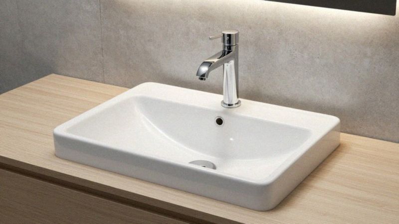 Jak wpływa brak przelewu w umywalce 40 cm?