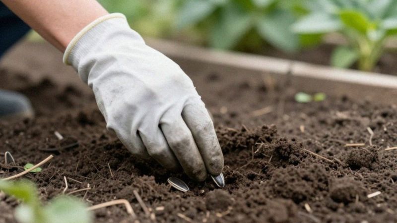 Na jaką głębokość i w jakich odstępach siać słoneczniki?