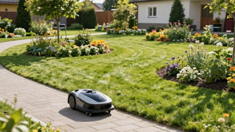 Która kosiarka automatyczna sprawdzi się na nieregularnym trawniku?