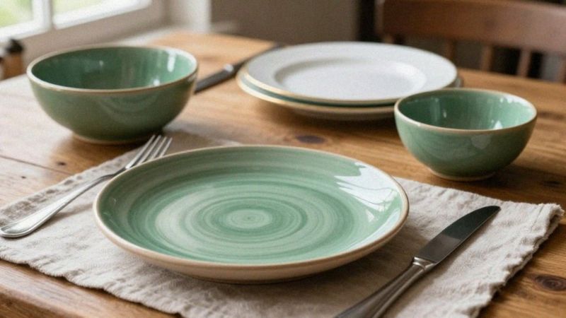 Porcelana czy kamionka: jakie talerze obiadowe wybrać?