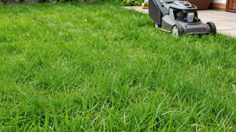 Jaka wysokość trawy przed pierwszym koszeniem?