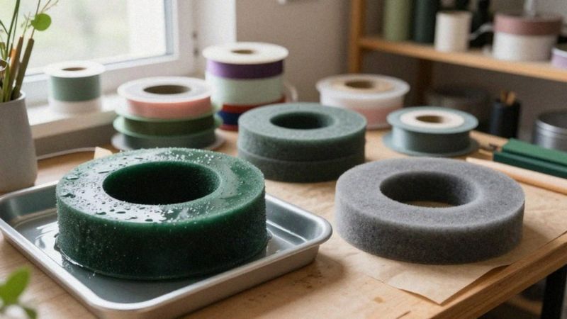 Ring florystyczny: mokry czy suchy?
