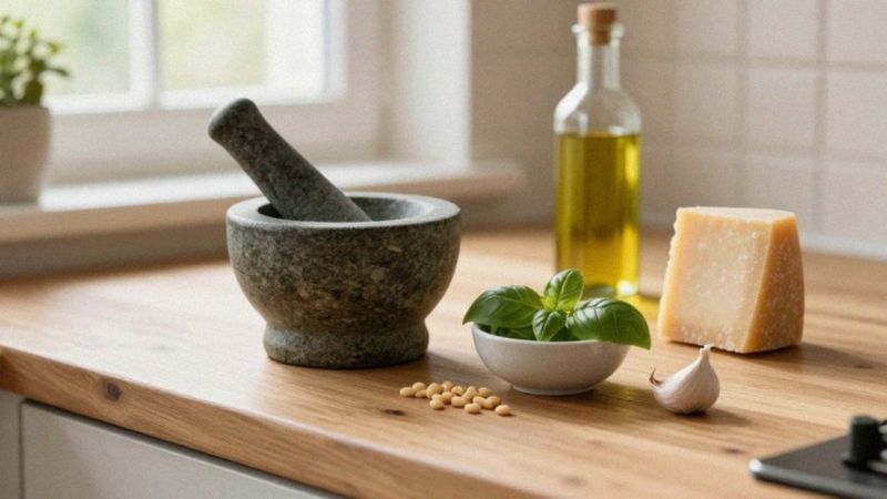 Jak zrobić klasyczne pesto bazyliowe krok po kroku?