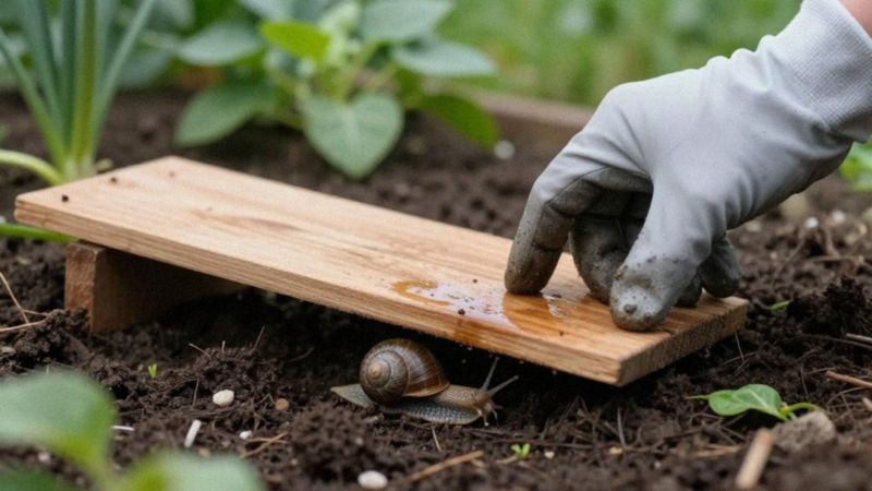 Jak ręczne zbieranie pomaga kontrolować ślimaki?